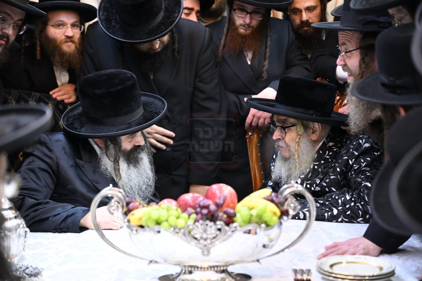 האדמו"ר מסאטמר בביקור אצל רבני ב"ב