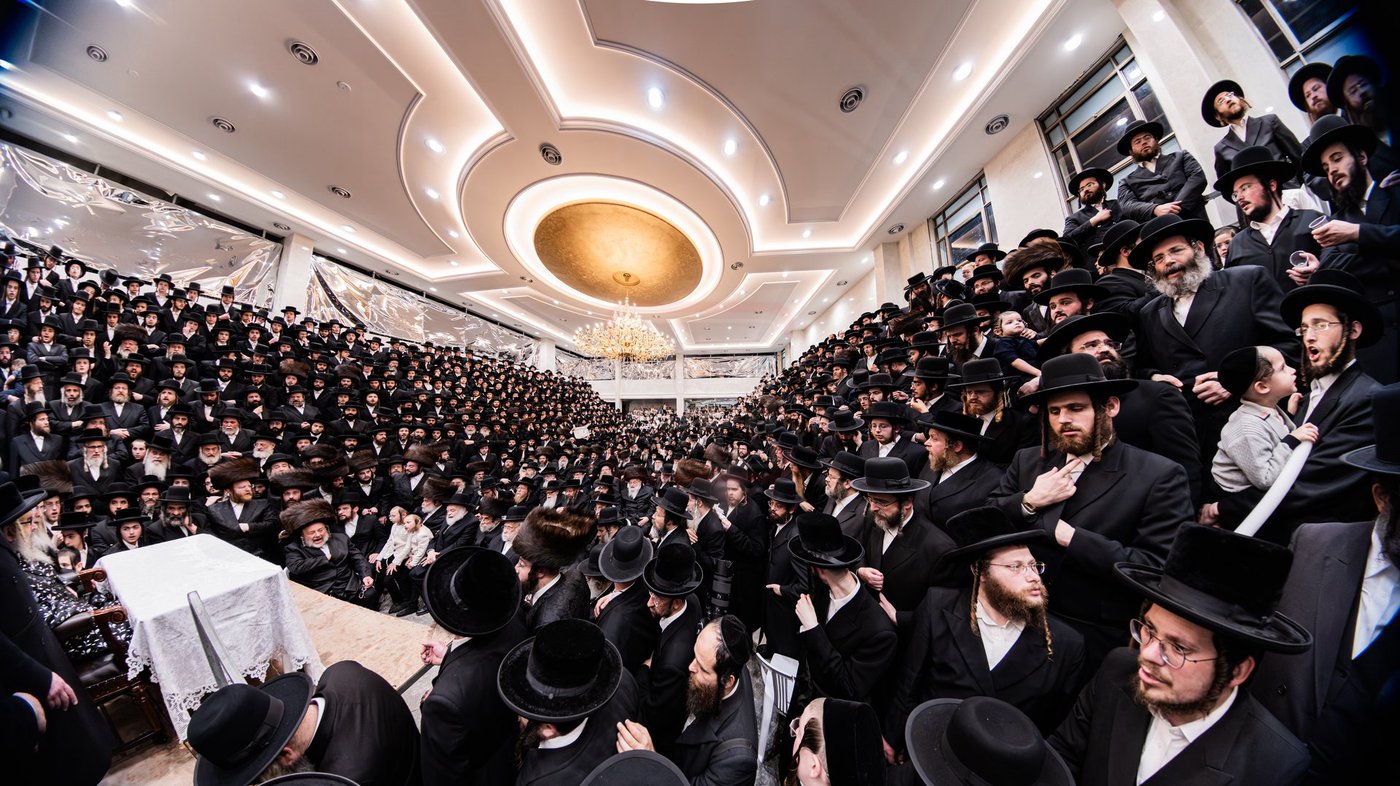 האדמו"ר מסאטמר בביקור בבני ברק