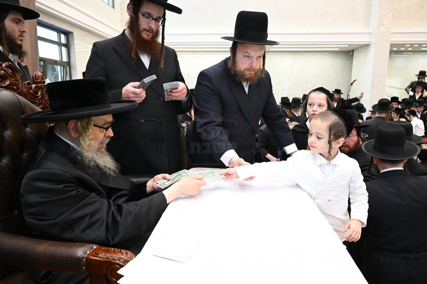 האדמו"ר מסאטמר בביקור בבני ברק