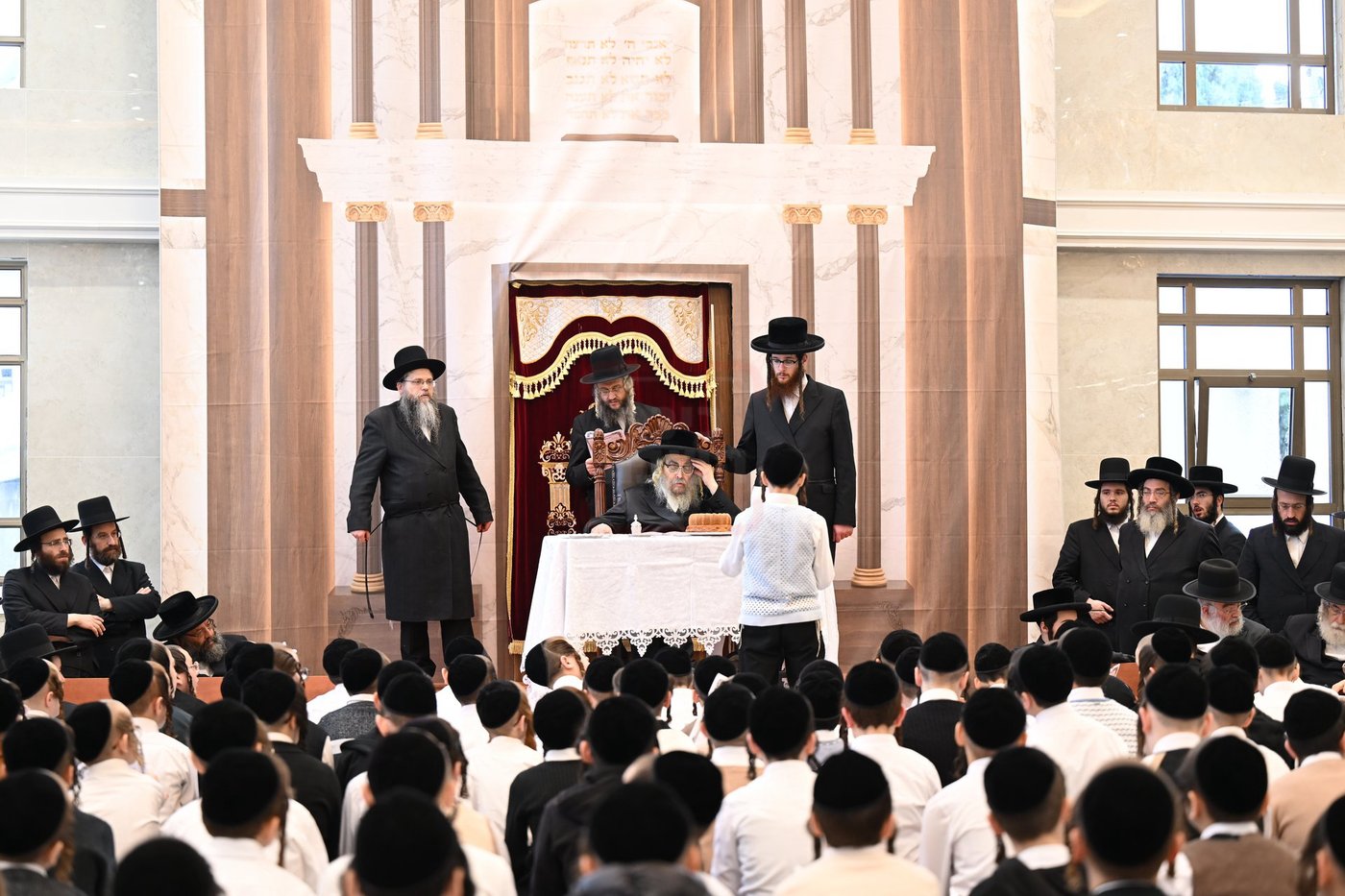 האדמו"ר מסאטמר בביקור בבני ברק