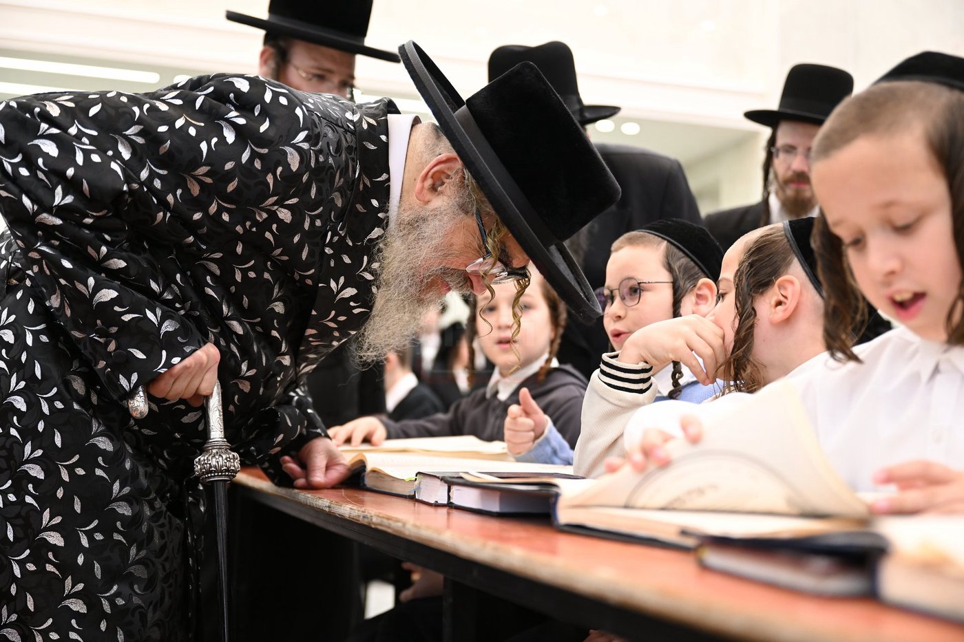 האדמו"ר מסאטמר בביקור בבני ברק