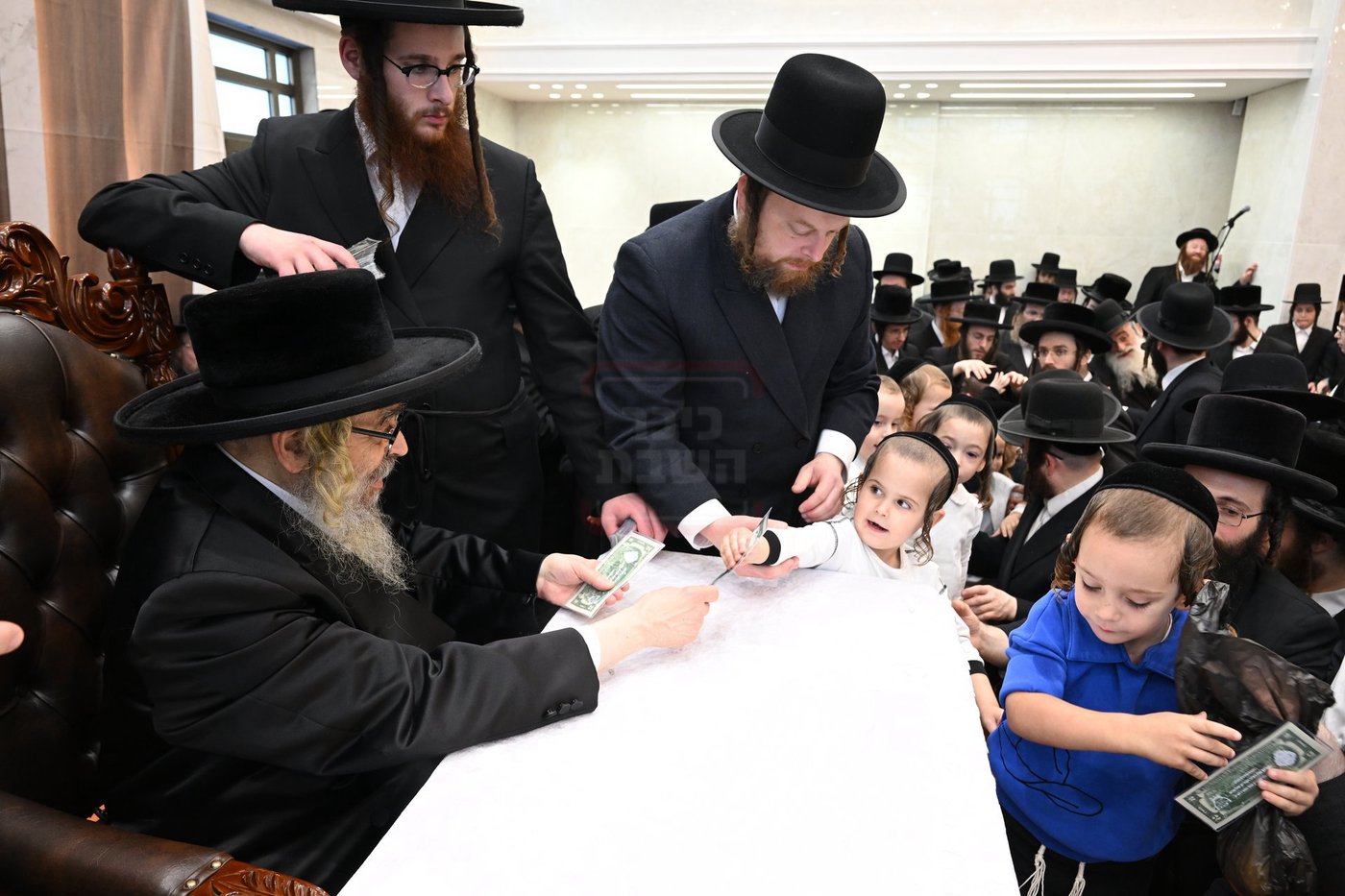 האדמו"ר מסאטמר בביקור בבני ברק