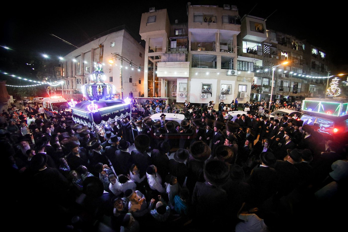 האדמו"ר מסאטמר בביקור בבני ברק