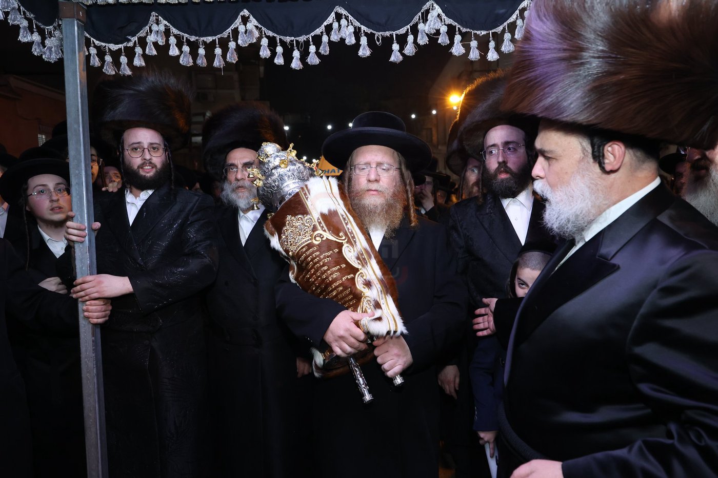 האדמו"ר מסאטמר בביקור בבני ברק