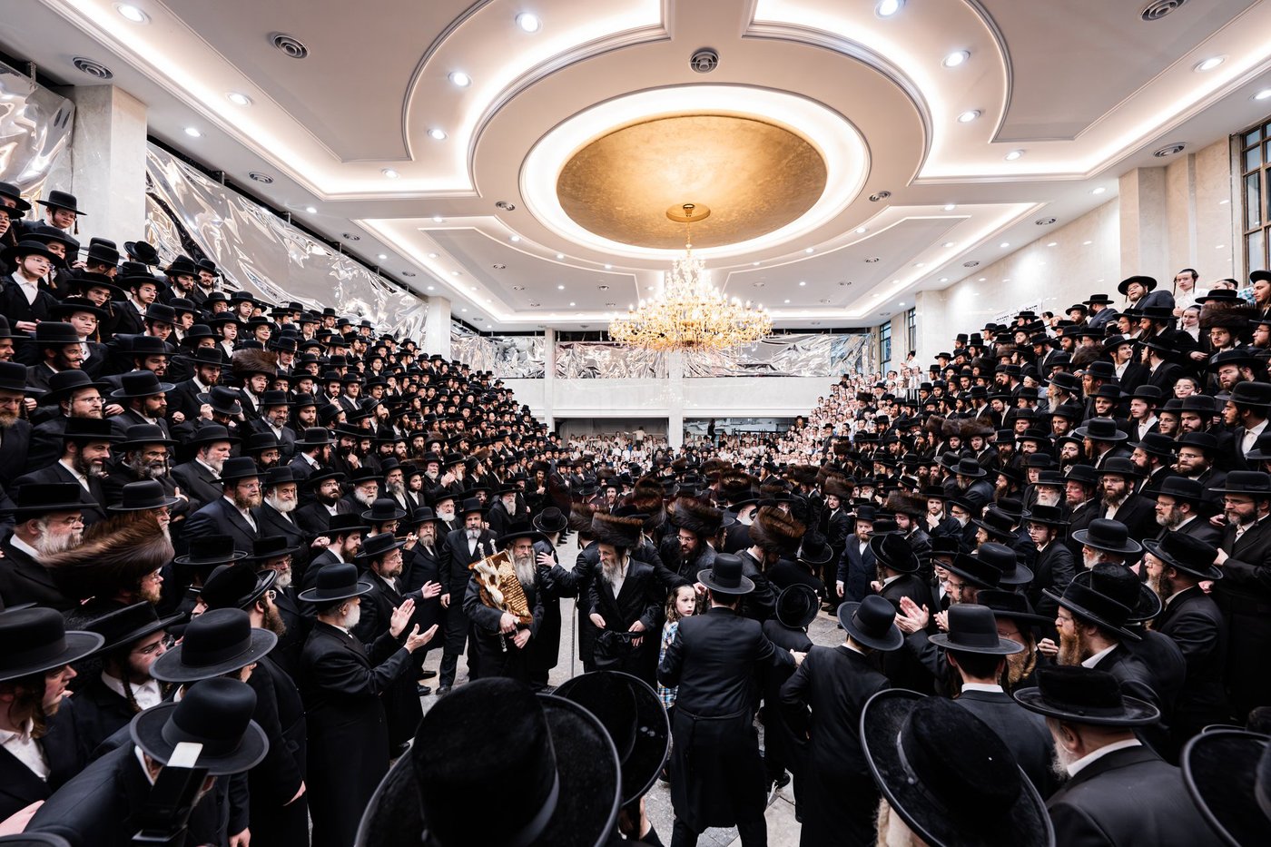 האדמו"ר מסאטמר בביקור בבני ברק