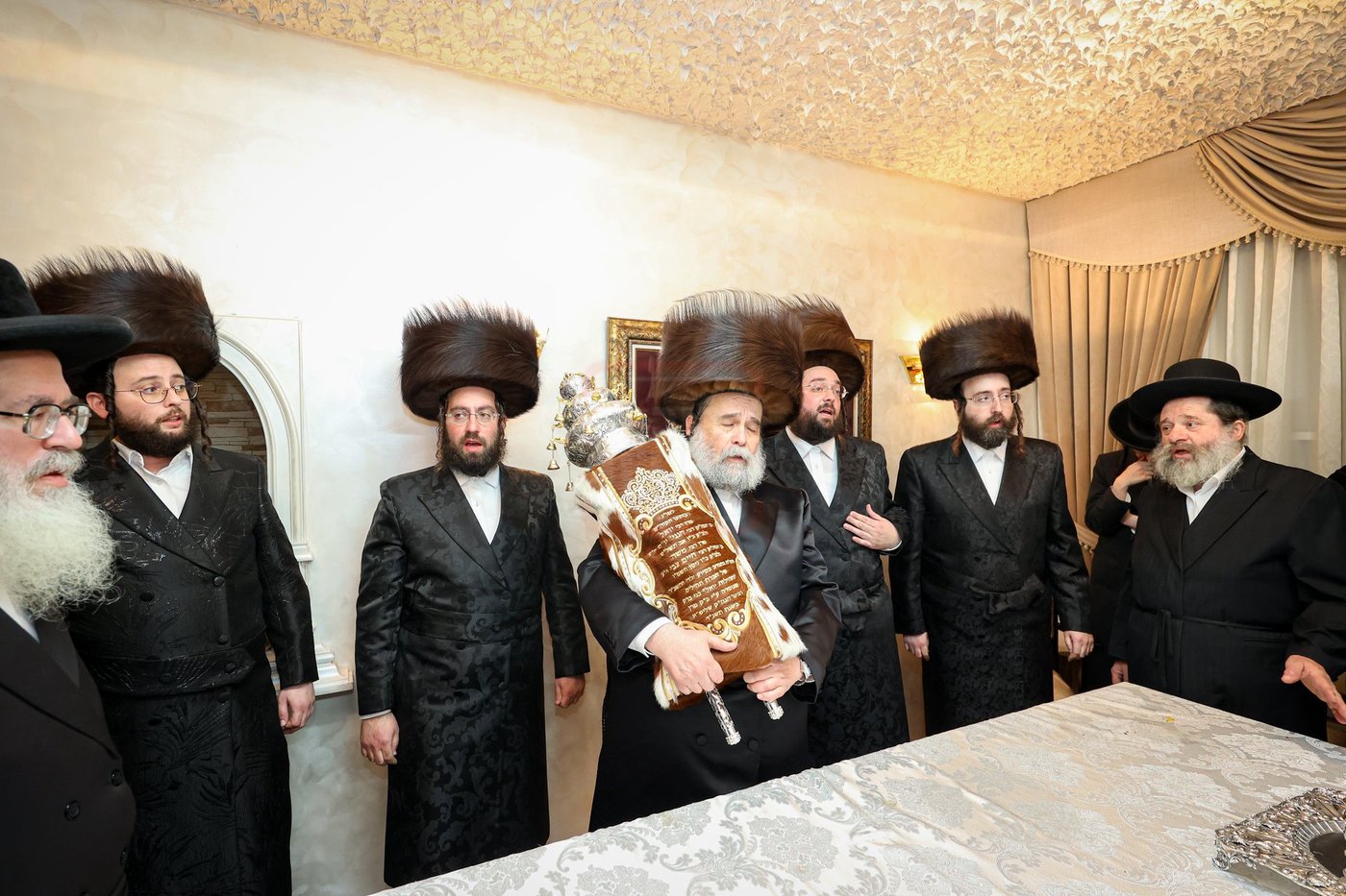 האדמו"ר מסאטמר בביקור בבני ברק