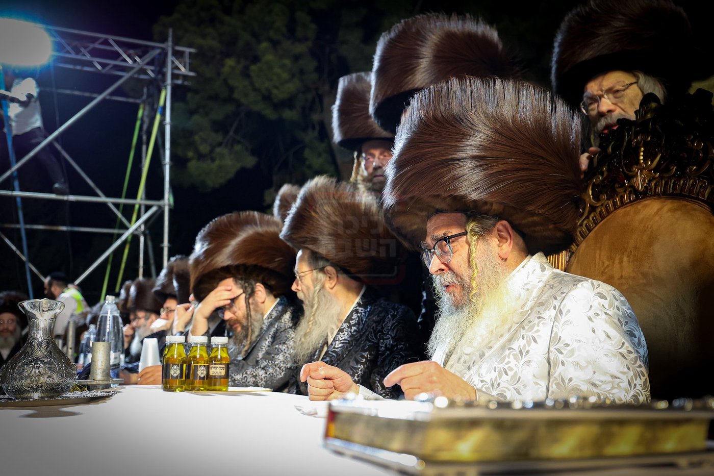 האדמו"ר מסאטמר בהדלקה במירון