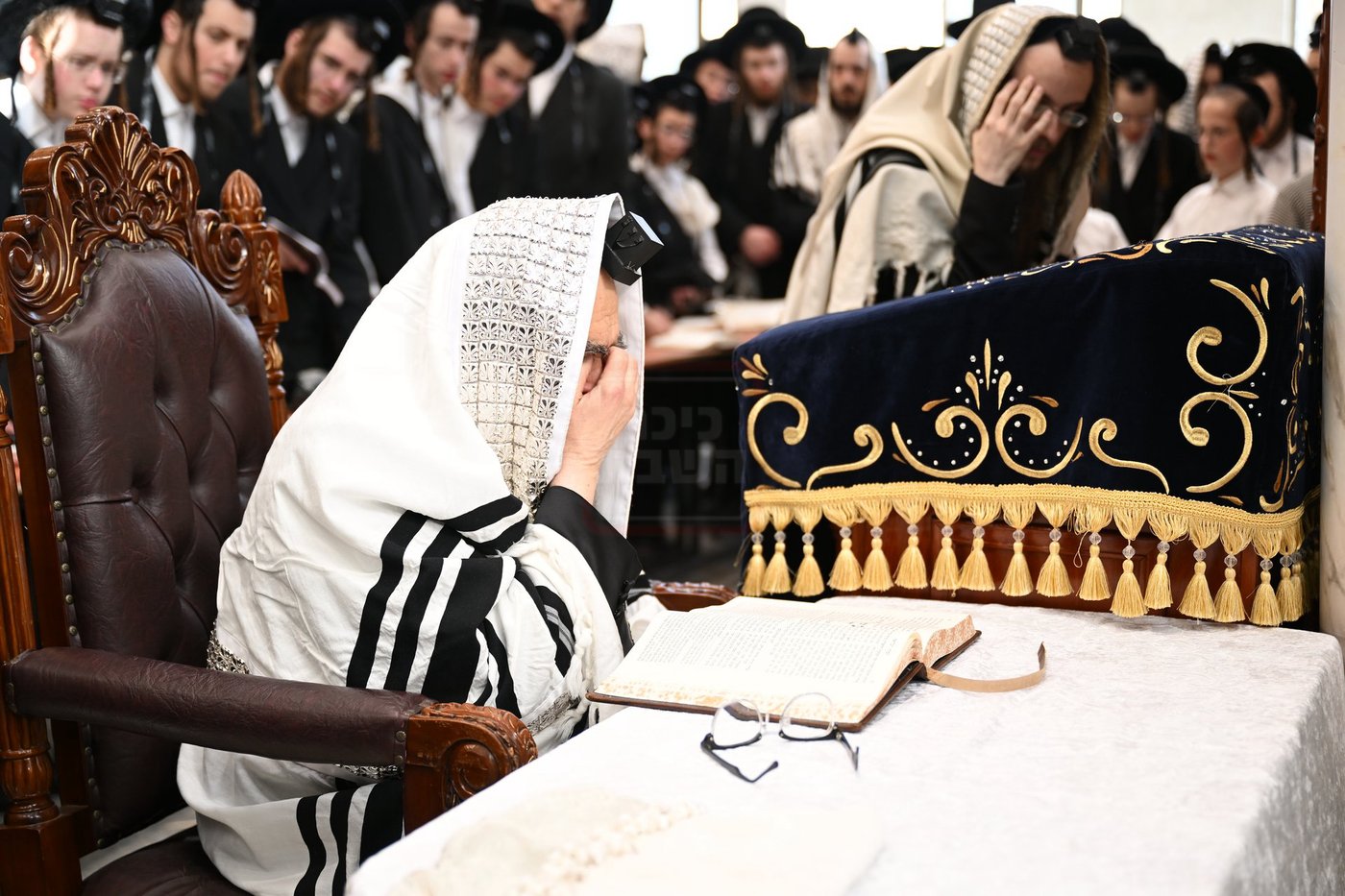 האדמו"ר מסאטמר בביקור בבני ברק