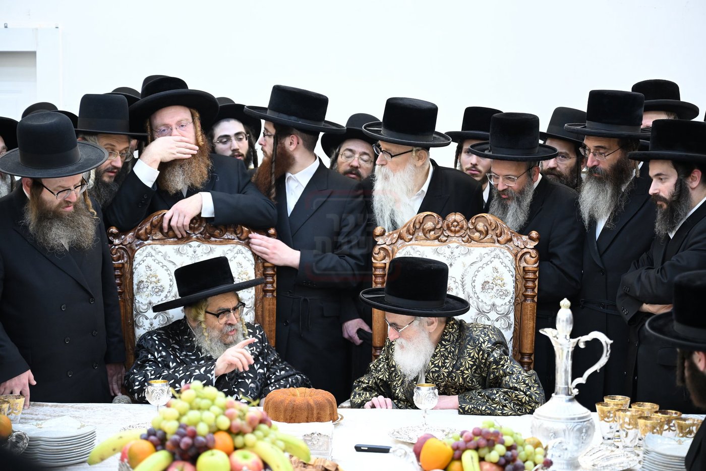 האדמו"ר מסאטמר בביקור אצל רבני ב"ב