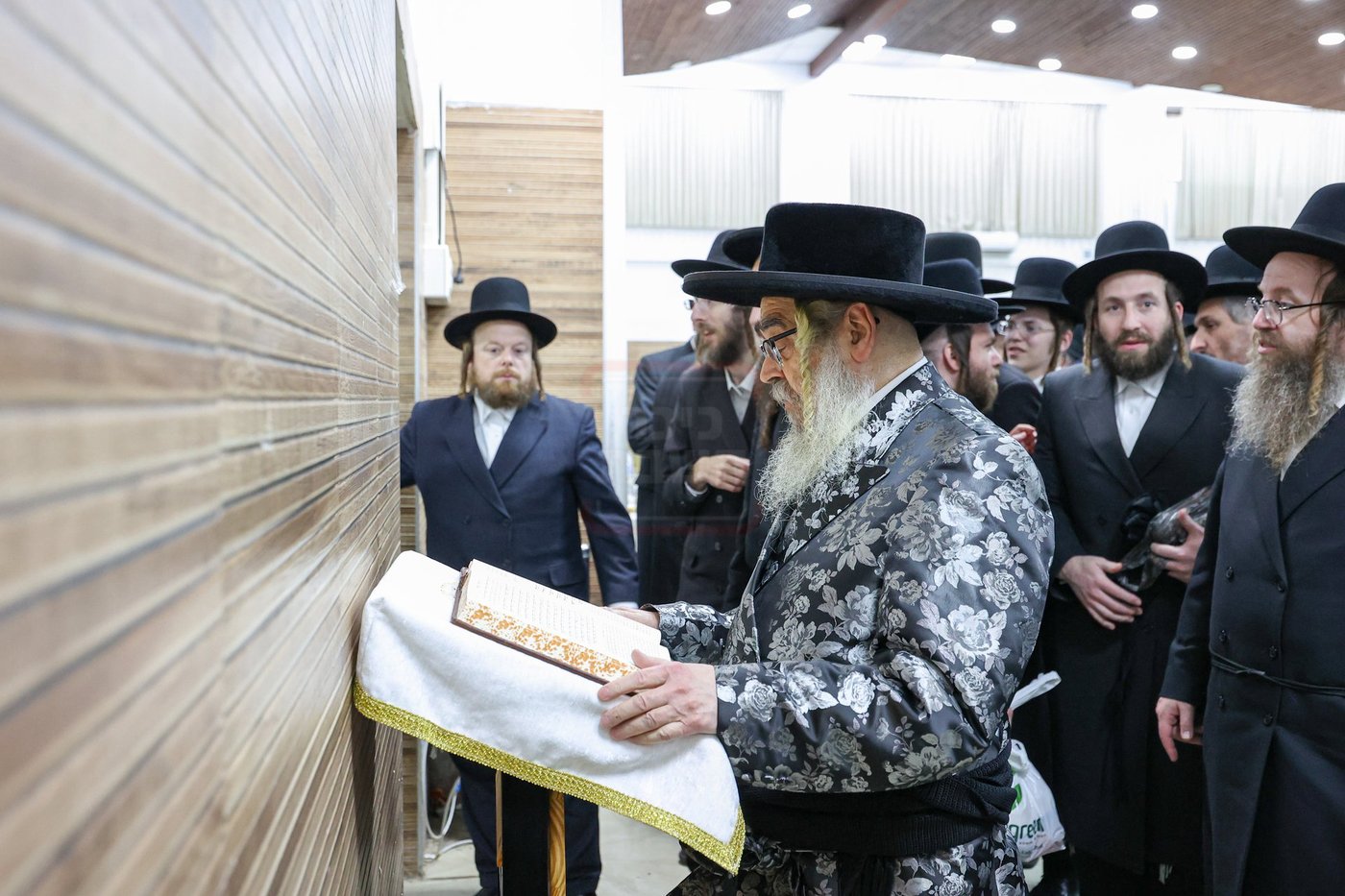 האדמו"ר מסאטמר בביקור בירושלים