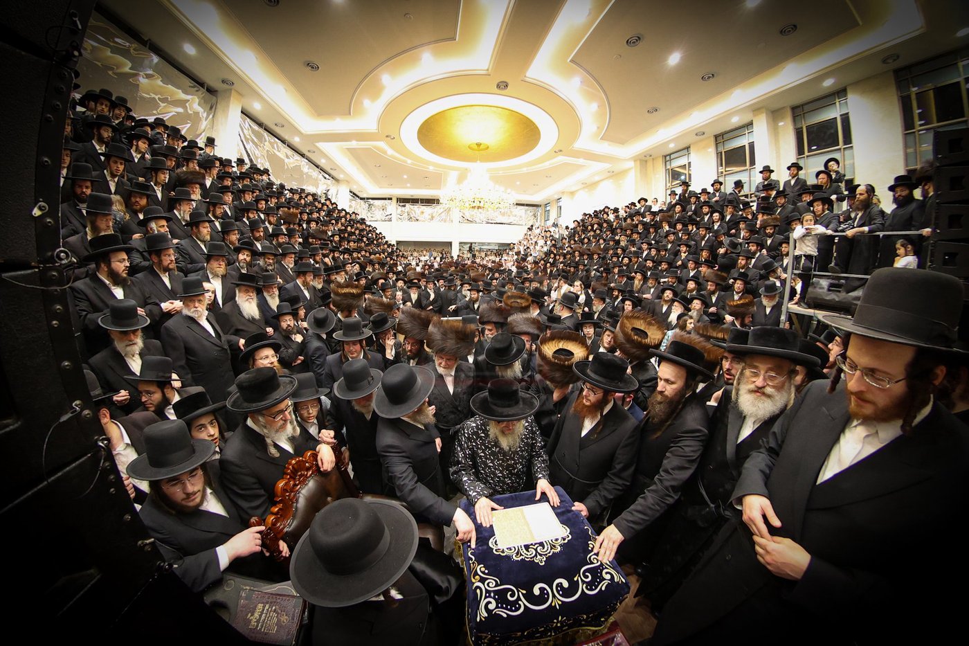 האדמו"ר מסאטמר בביקור בבני ברק