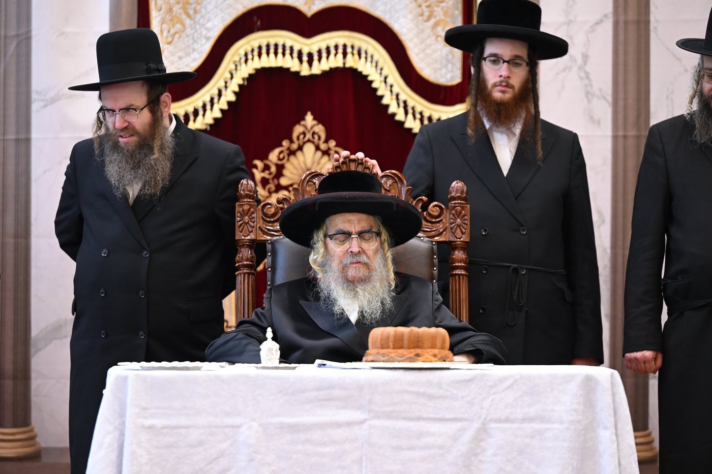 האדמו"ר מסאטמר בביקור בבני ברק