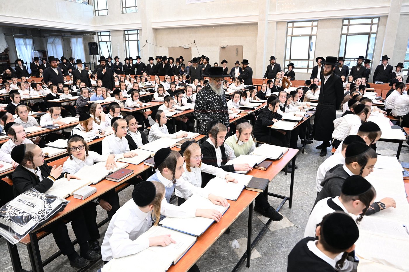 האדמו"ר מסאטמר בביקור בבני ברק