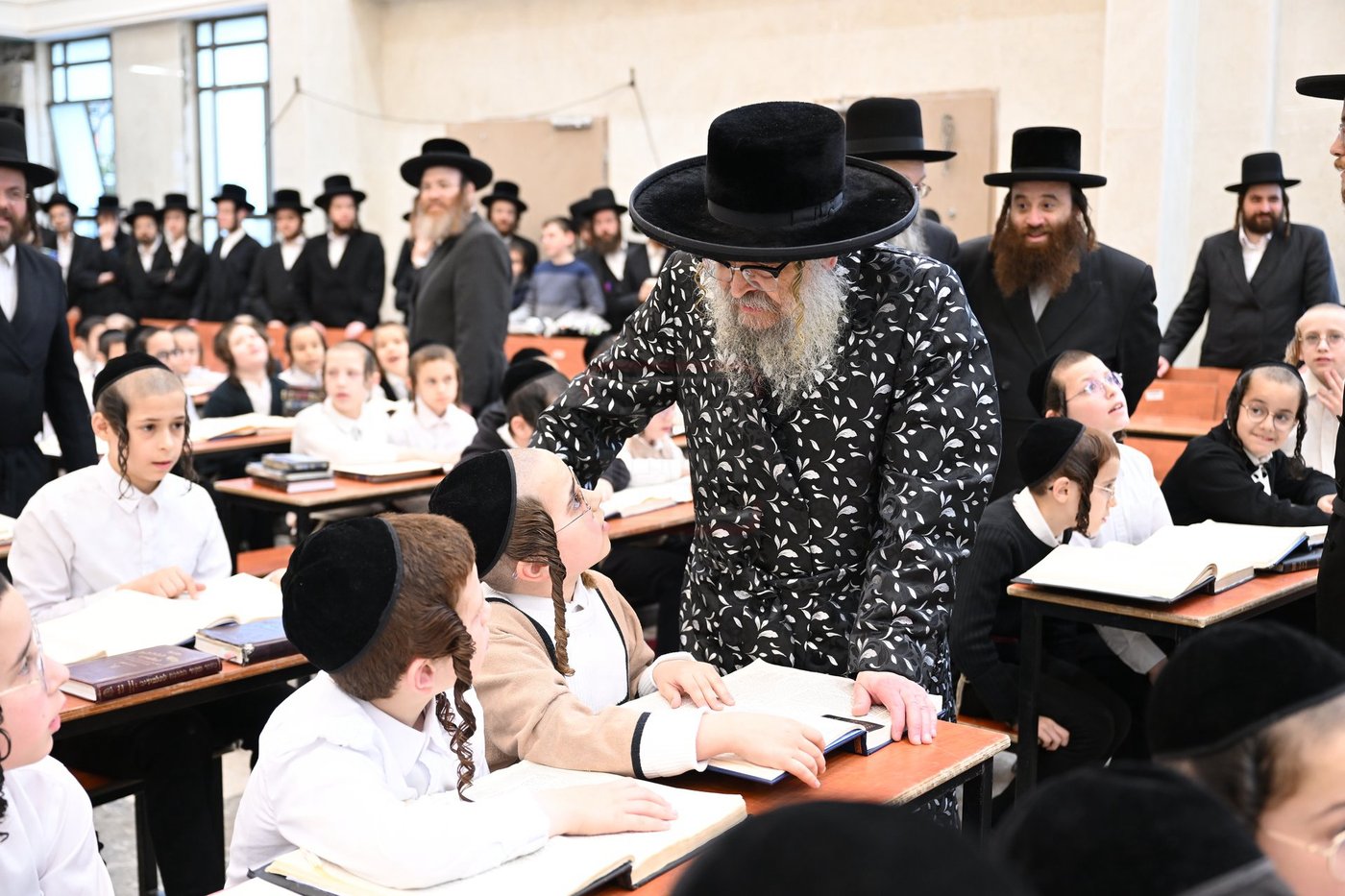 האדמו"ר מסאטמר בביקור בבני ברק