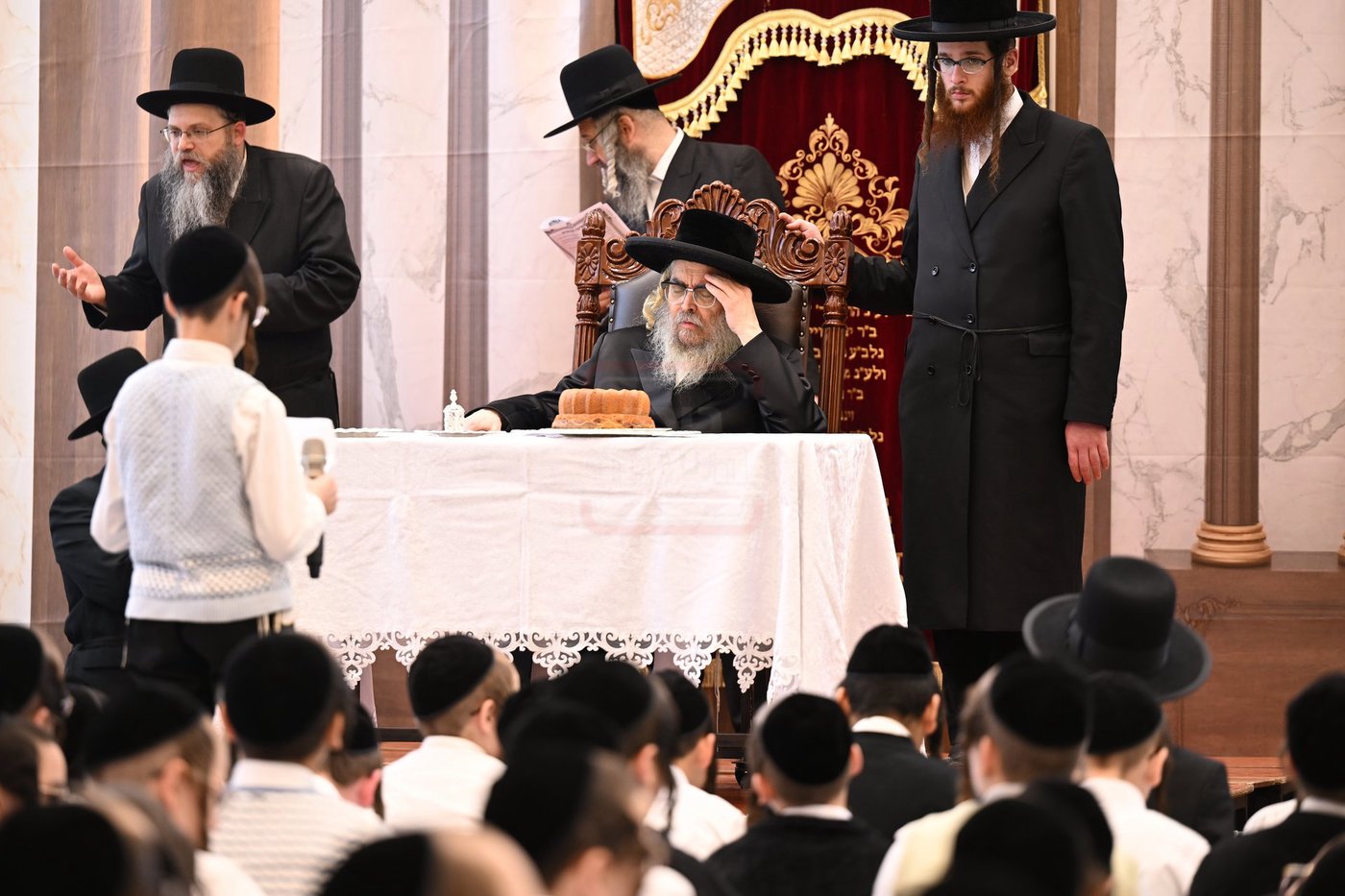 האדמו"ר מסאטמר בביקור בבני ברק