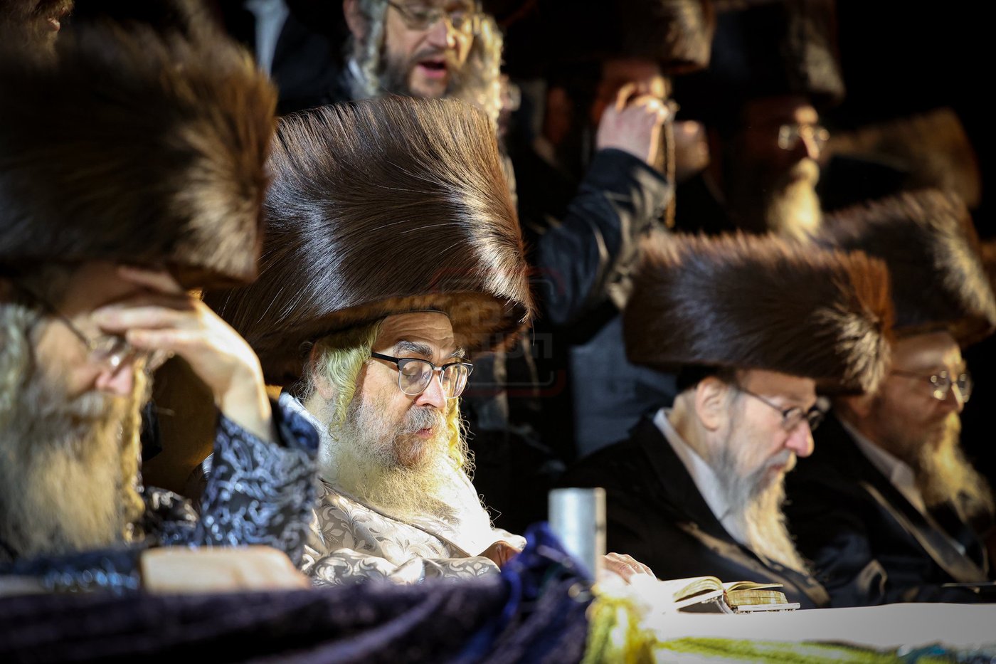 האדמו"ר מסאטמר בהדלקה במירון