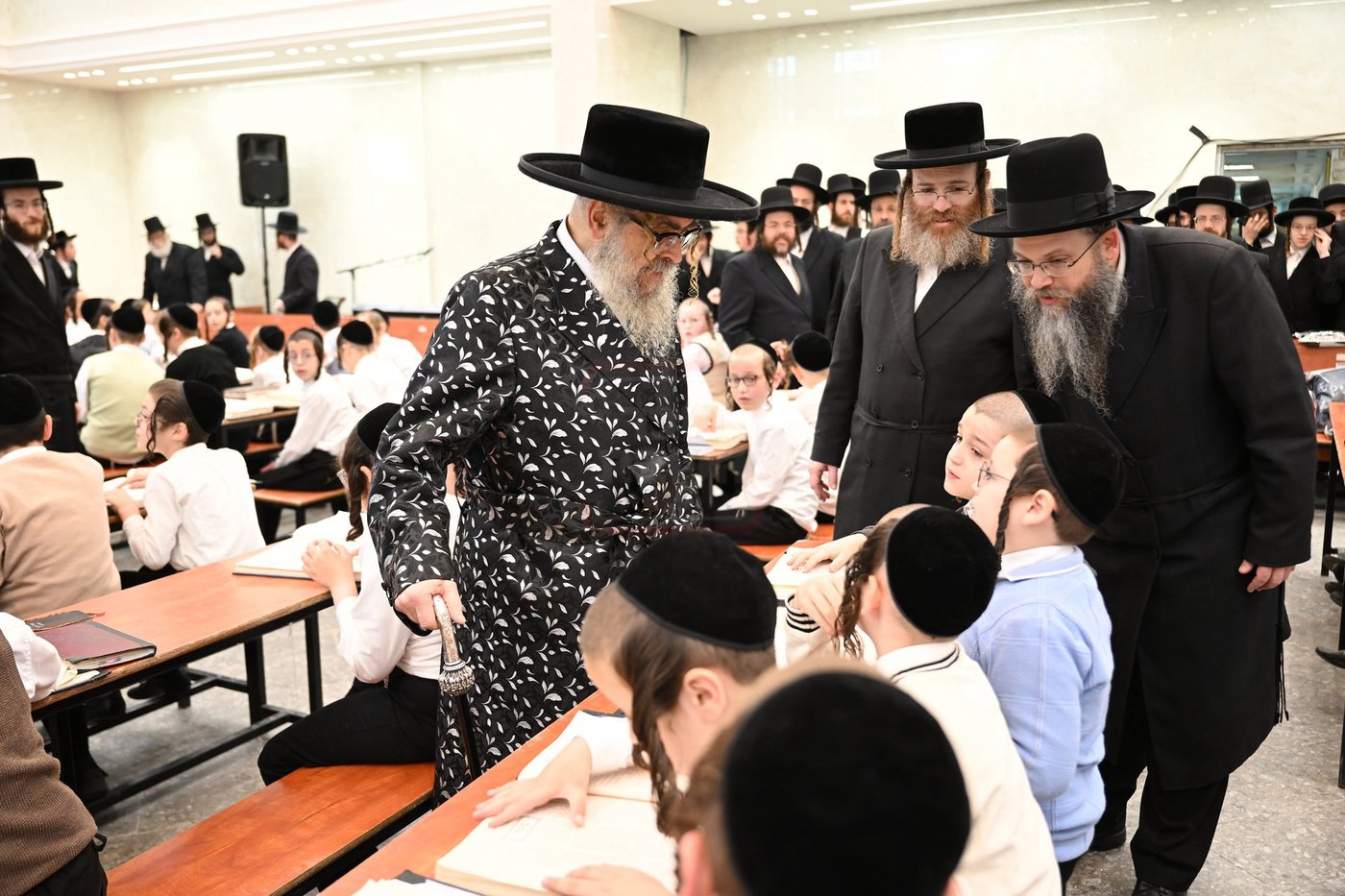 האדמו"ר מסאטמר בביקור בבני ברק