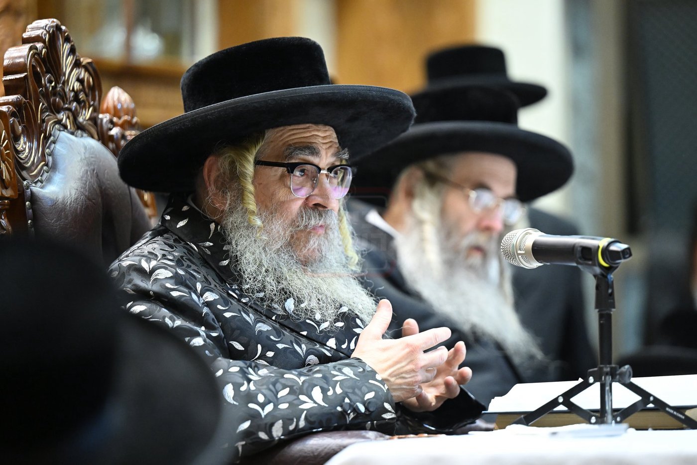 האדמו"ר מסאטמר בביקור בבני ברק