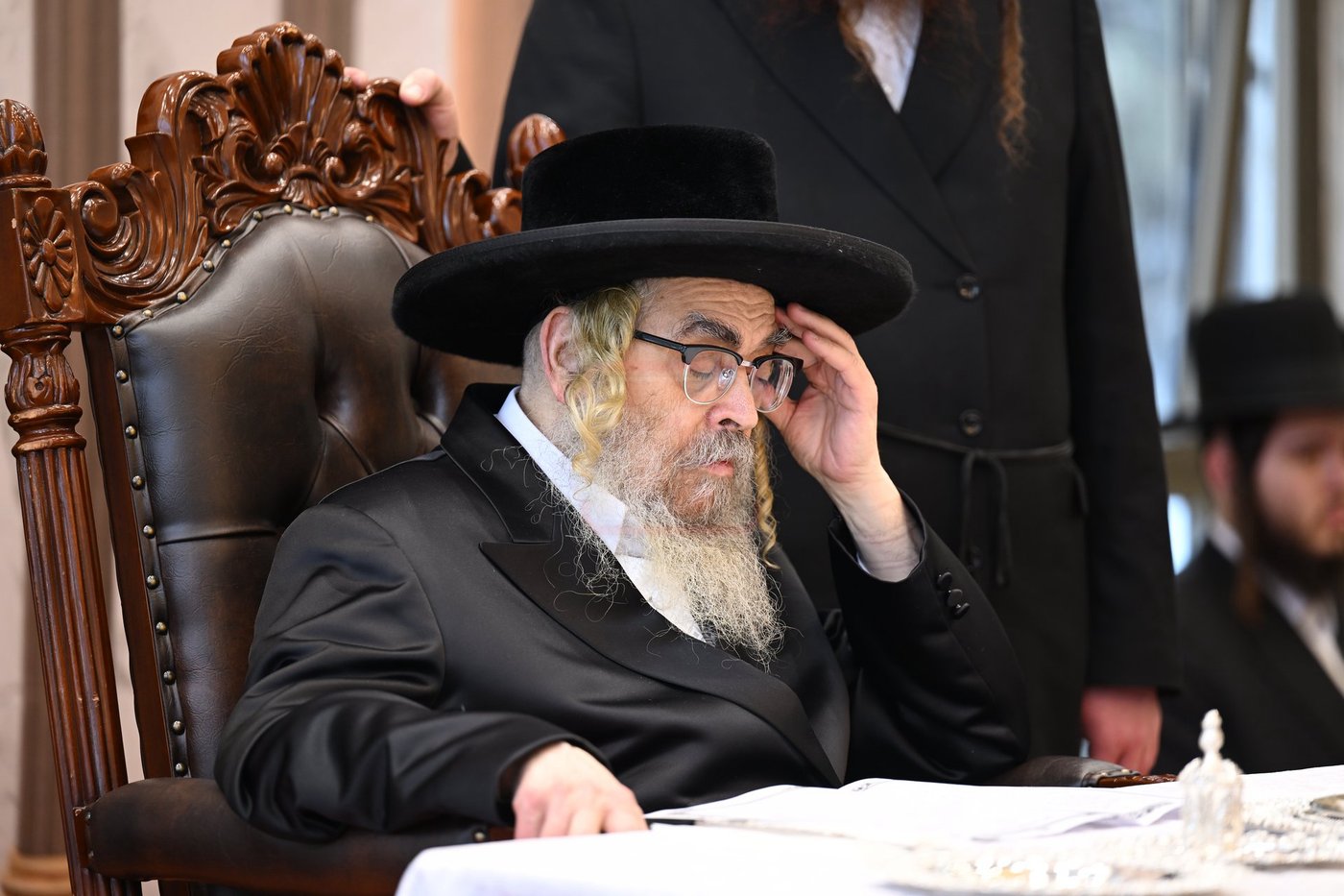 האדמו"ר מסאטמר בביקור בבני ברק