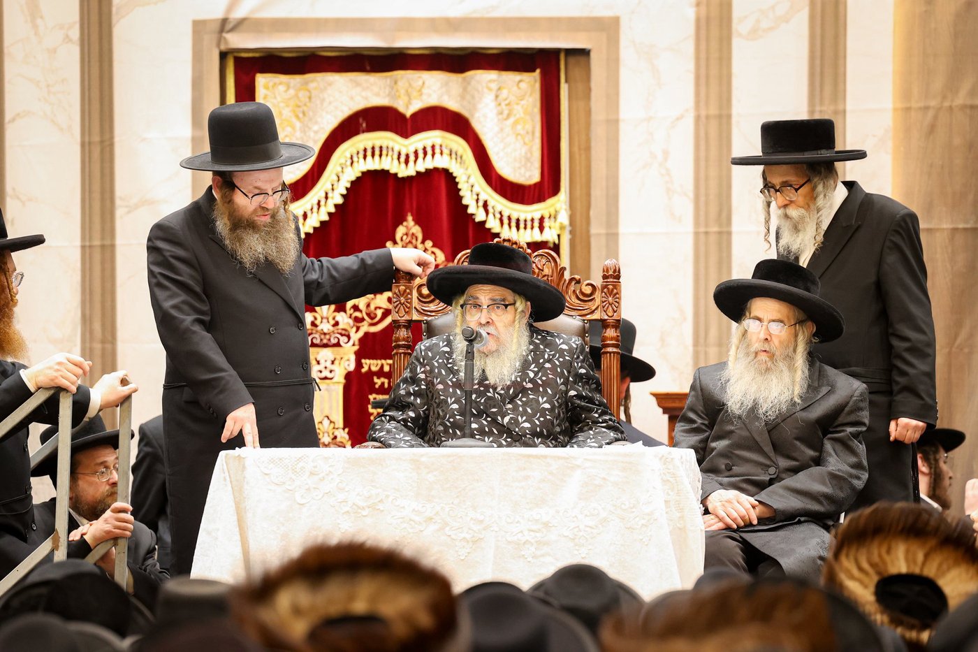 האדמו"ר מסאטמר בביקור בבני ברק