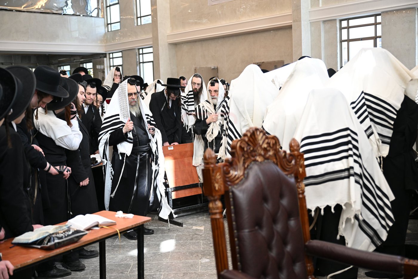 האדמו"ר מסאטמר בביקור בבני ברק