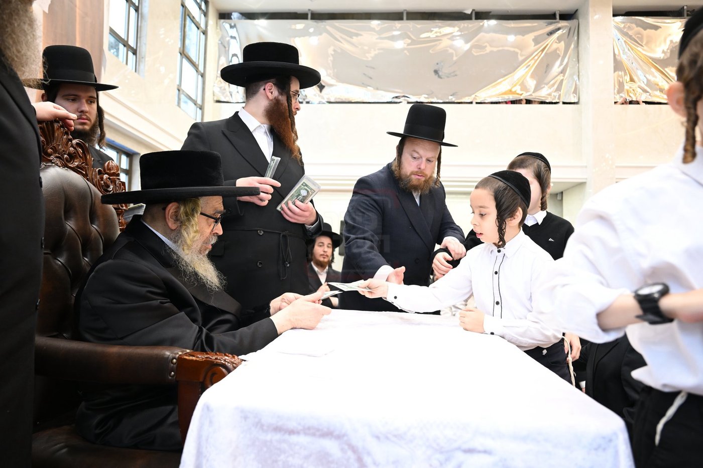 האדמו"ר מסאטמר בביקור בבני ברק