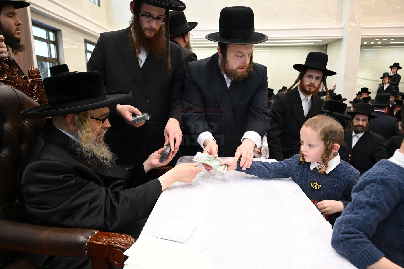 האדמו"ר מסאטמר בביקור בבני ברק