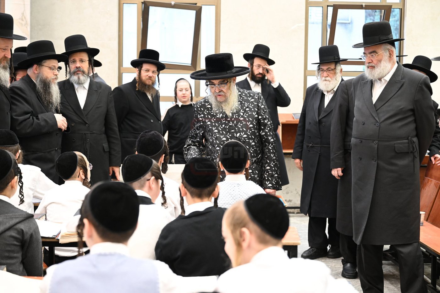 האדמו"ר מסאטמר בביקור בבני ברק