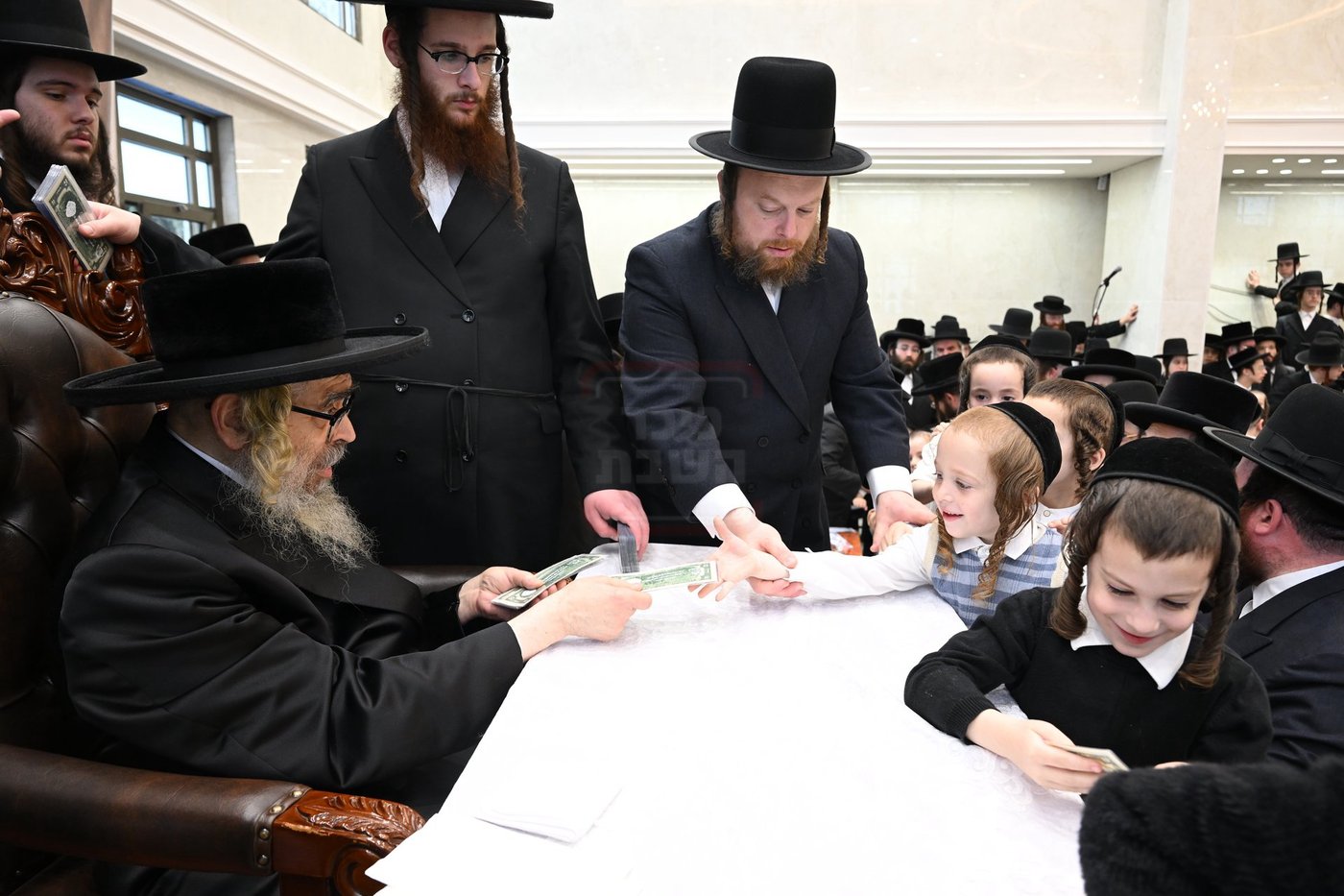 האדמו"ר מסאטמר בביקור בבני ברק