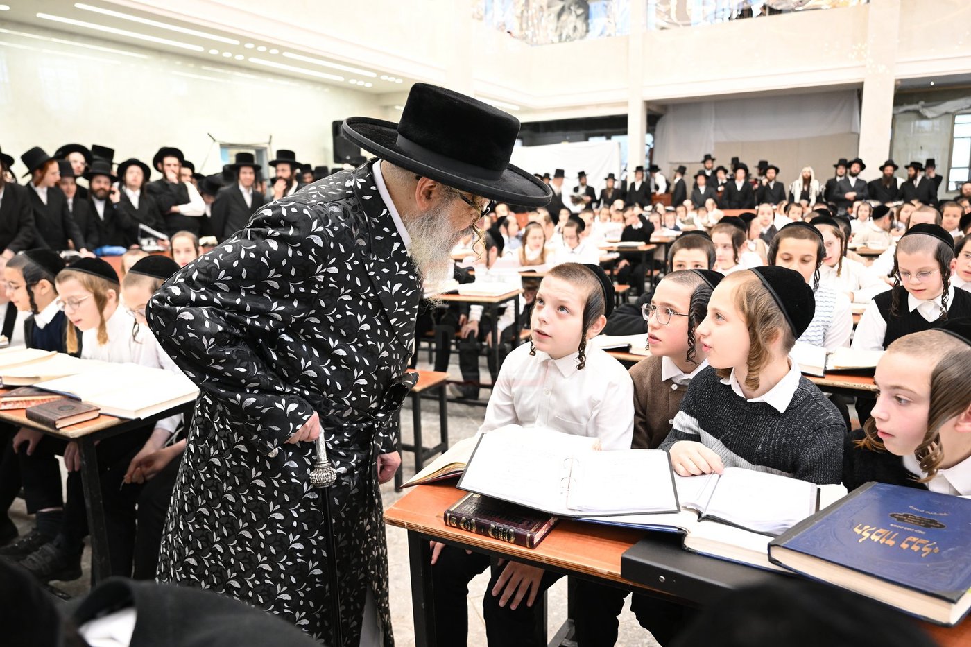 האדמו"ר מסאטמר בביקור בבני ברק