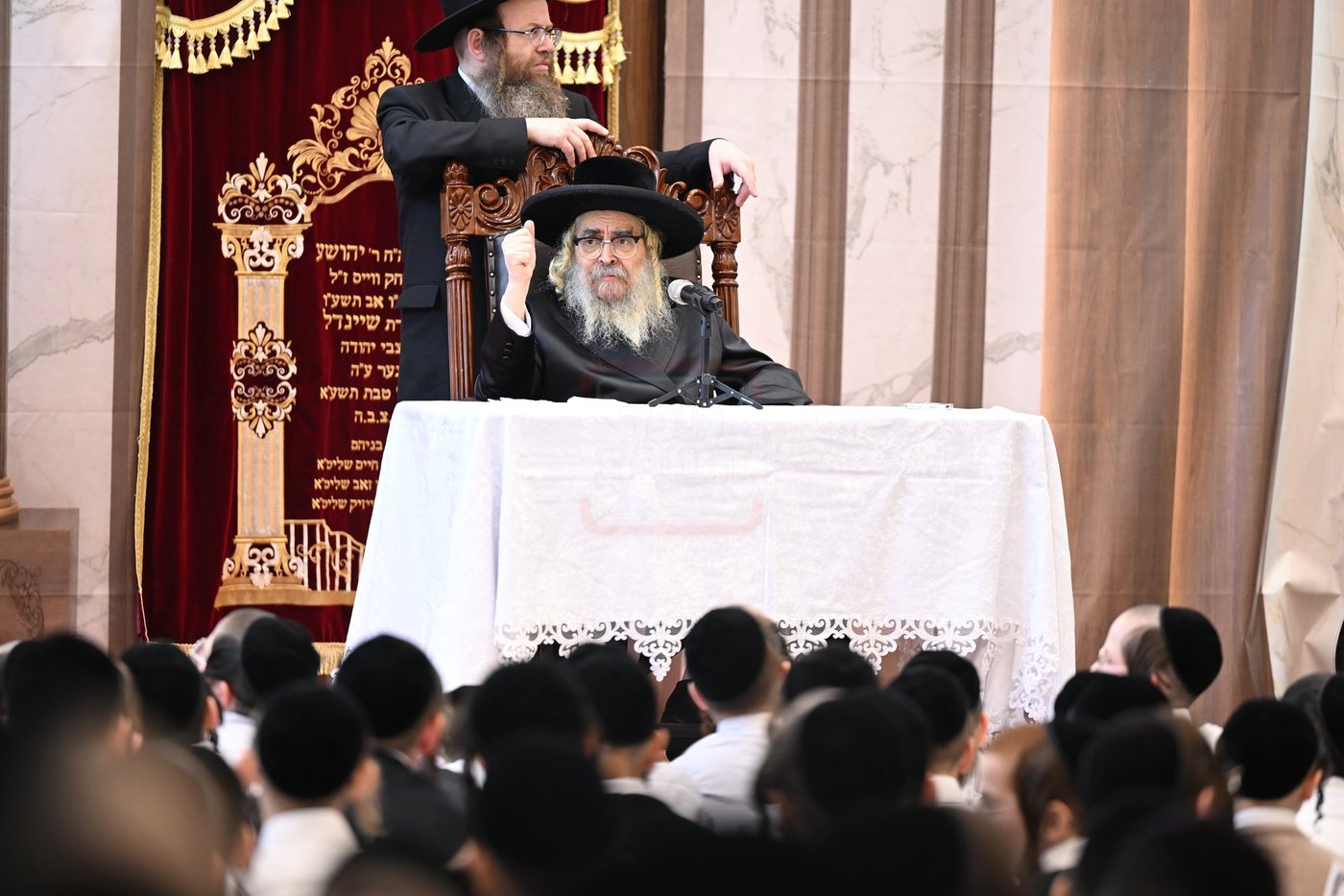 האדמו"ר מסאטמר בביקור בבני ברק