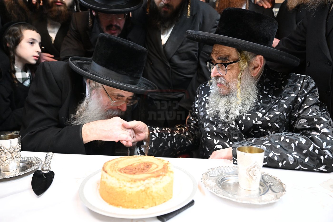 האדמו"ר מסאטמר בביקור אצל רבני ב"ב