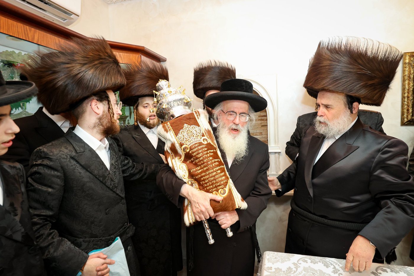 האדמו"ר מסאטמר בביקור בבני ברק