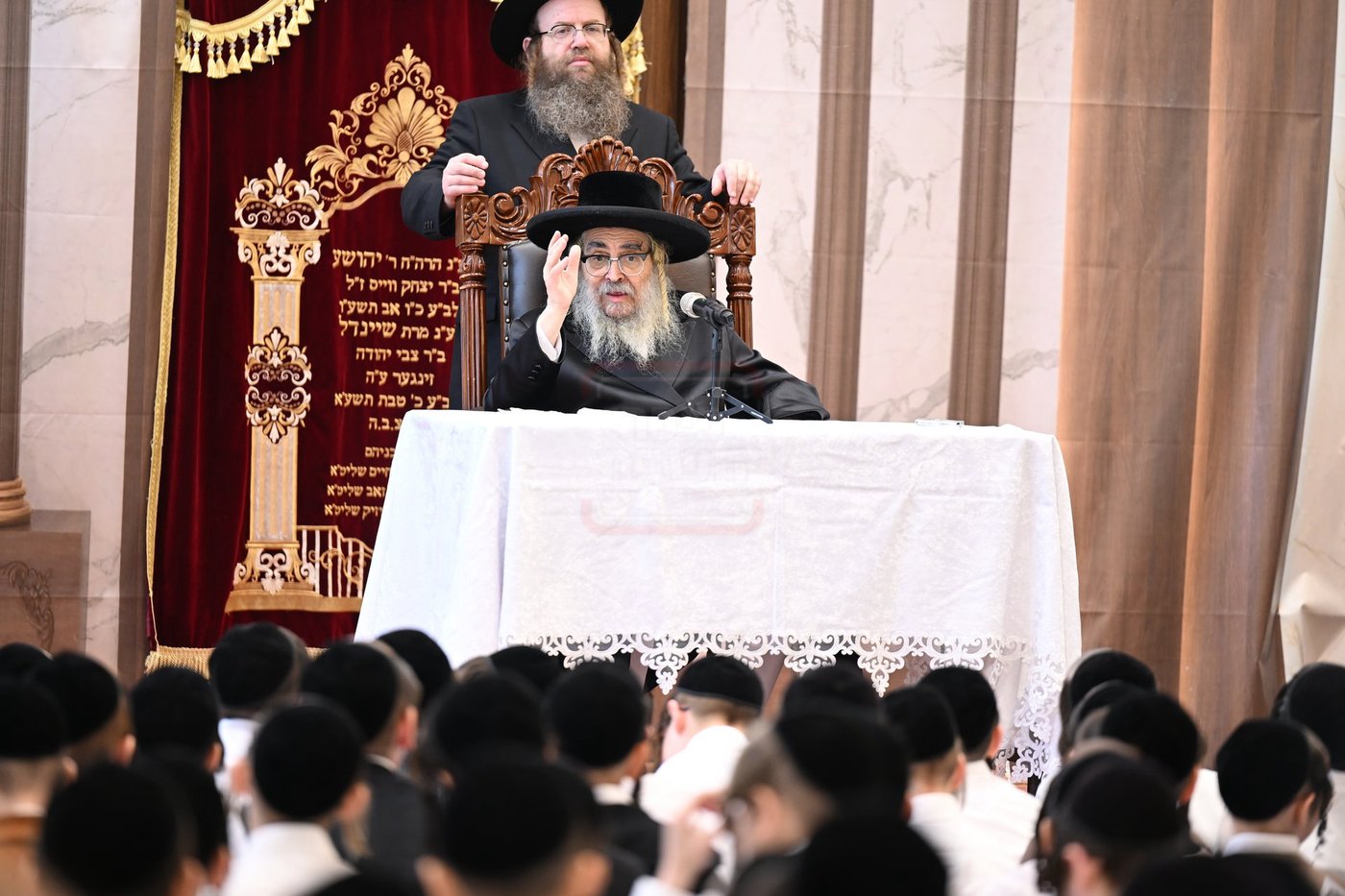 האדמו"ר מסאטמר בביקור בבני ברק