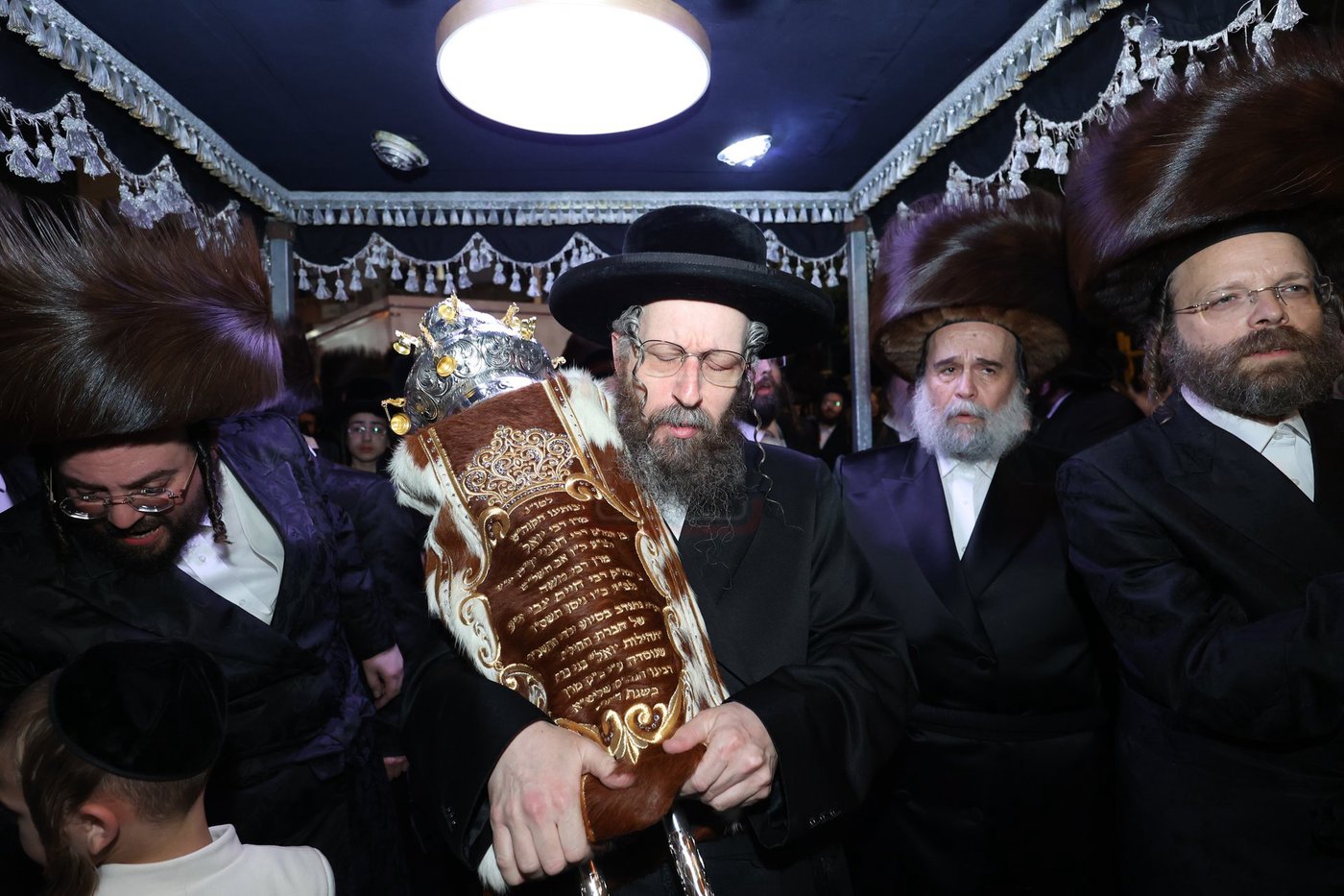 האדמו"ר מסאטמר בביקור בבני ברק