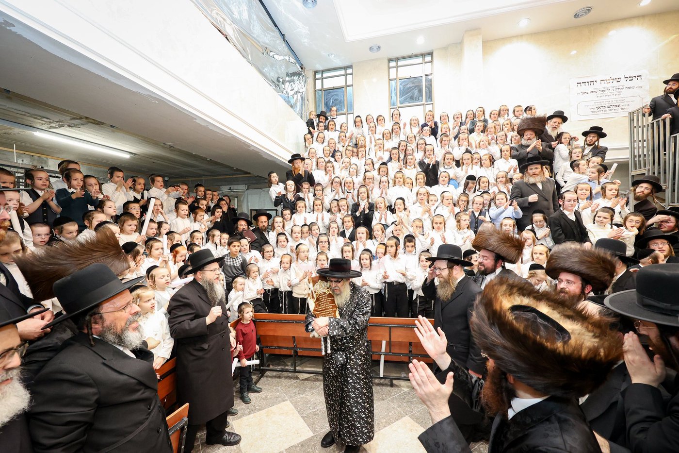 האדמו"ר מסאטמר בביקור בבני ברק