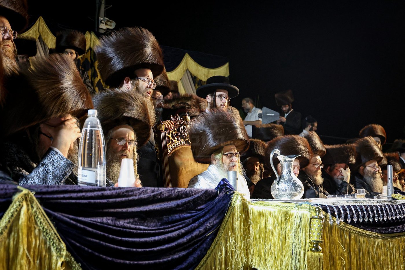 האדמו"ר מסאטמר בהדלקה במירון