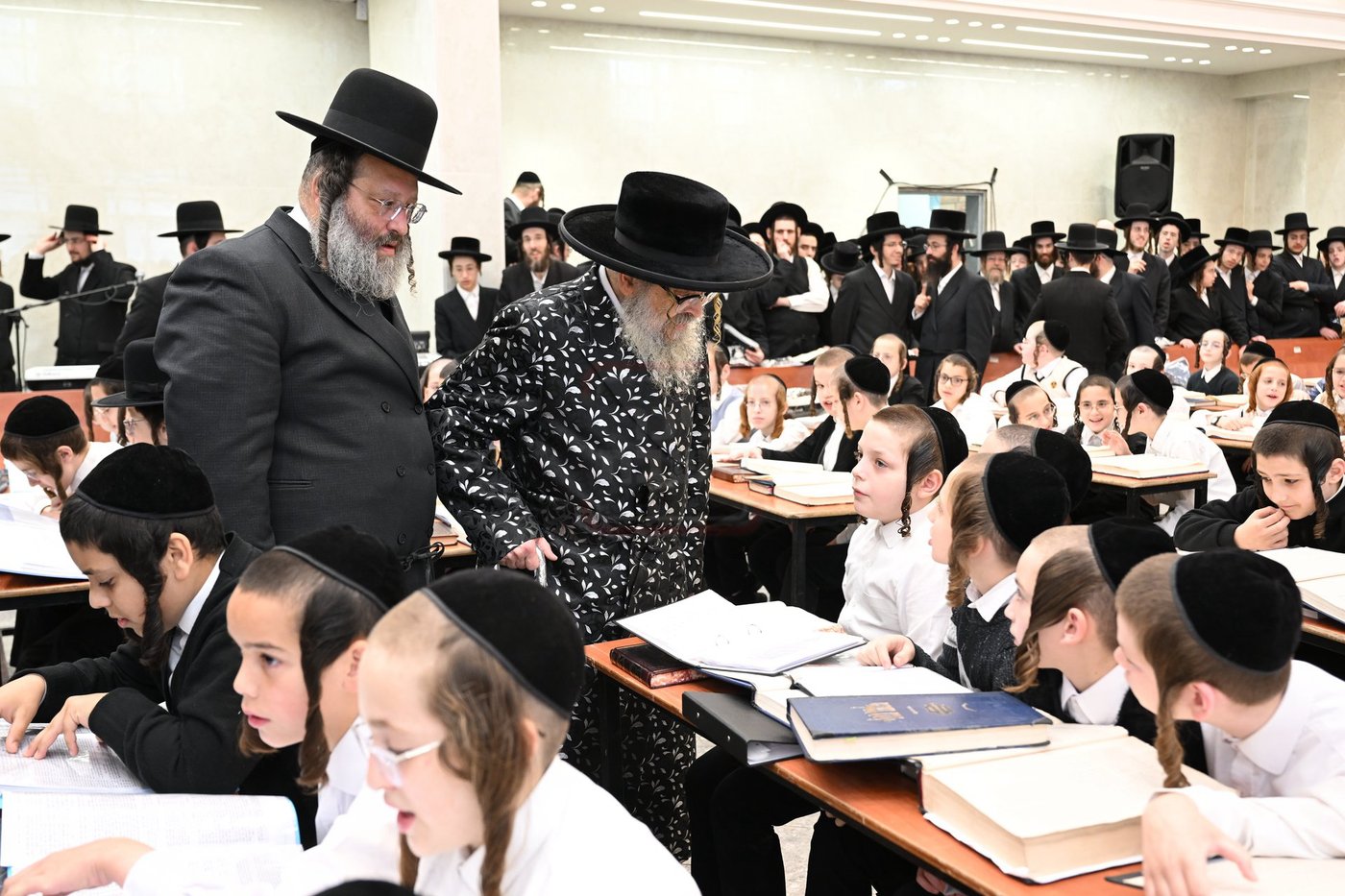 האדמו"ר מסאטמר בביקור בבני ברק