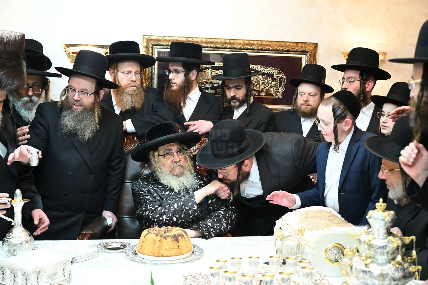 האדמו"ר מסאטמר בביקור בבני ברק