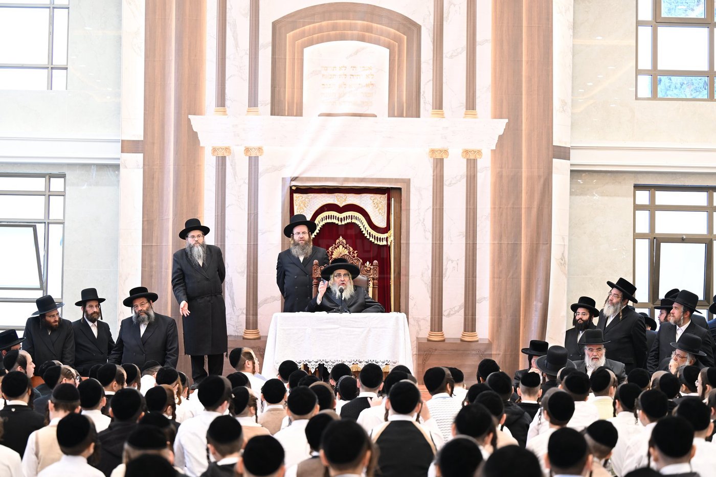 האדמו"ר מסאטמר בביקור בבני ברק