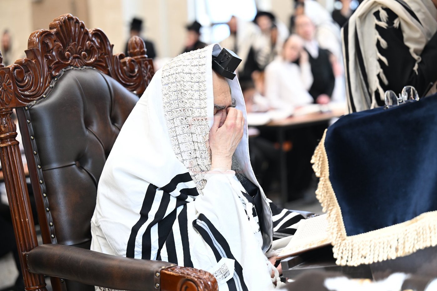 האדמו"ר מסאטמר בביקור בבני ברק