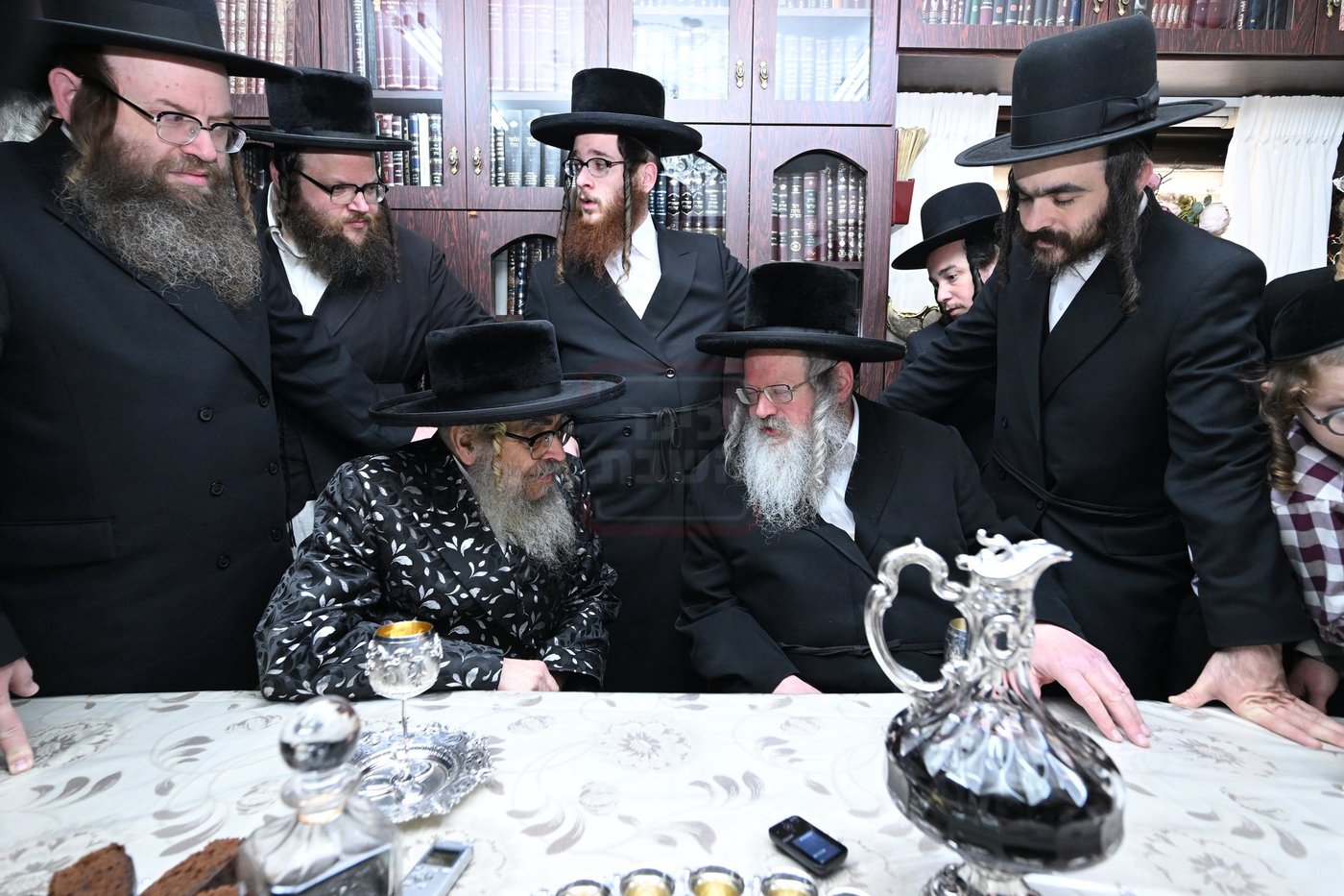 האדמו"ר מסאטמר בביקור בבני ברק