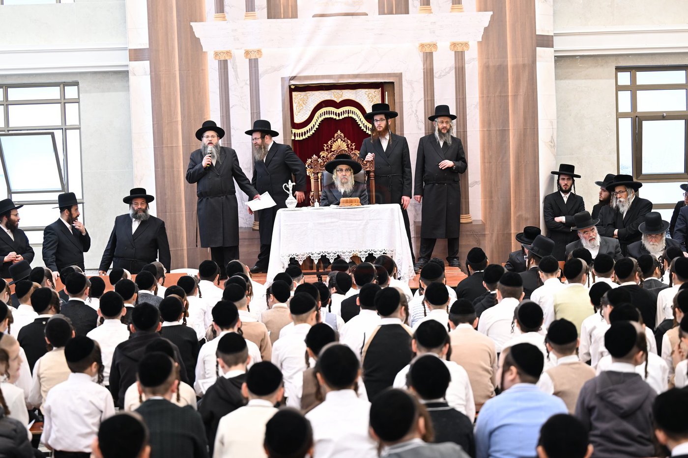 האדמו"ר מסאטמר בביקור בבני ברק