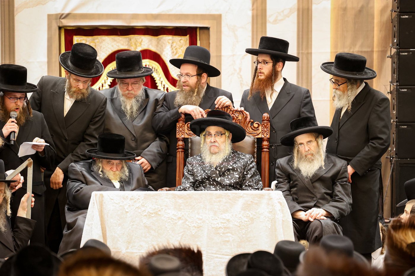 האדמו"ר מסאטמר בביקור בבני ברק