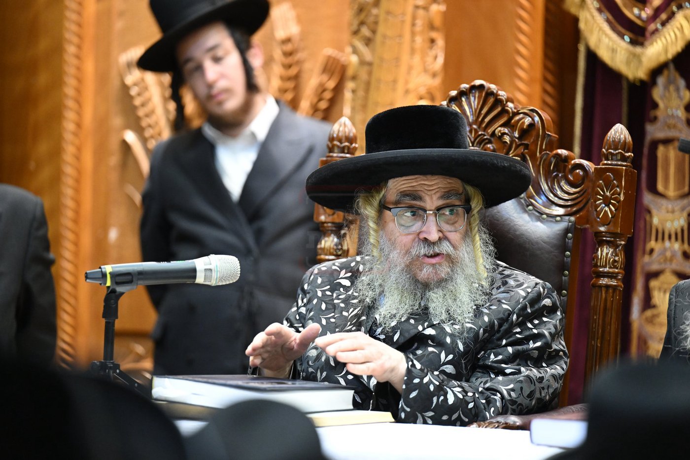 האדמו"ר מסאטמר בביקור בבני ברק