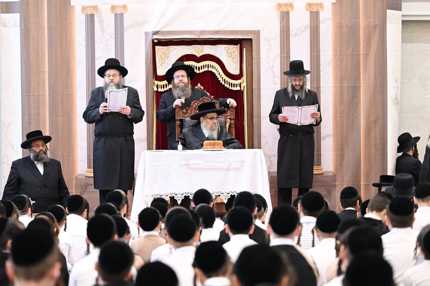 האדמו"ר מסאטמר בביקור בבני ברק