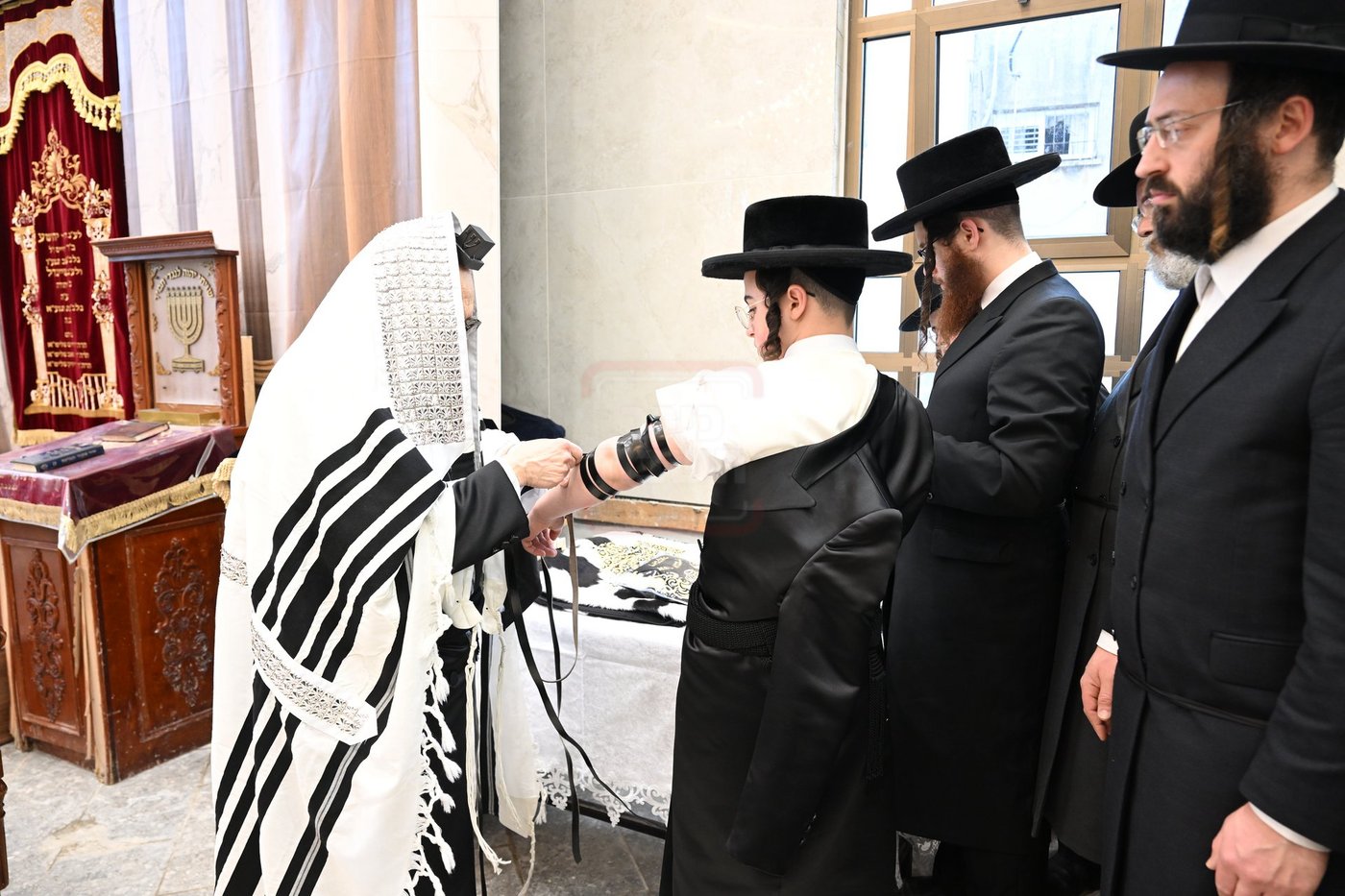 האדמו"ר מסאטמר בביקור בבני ברק