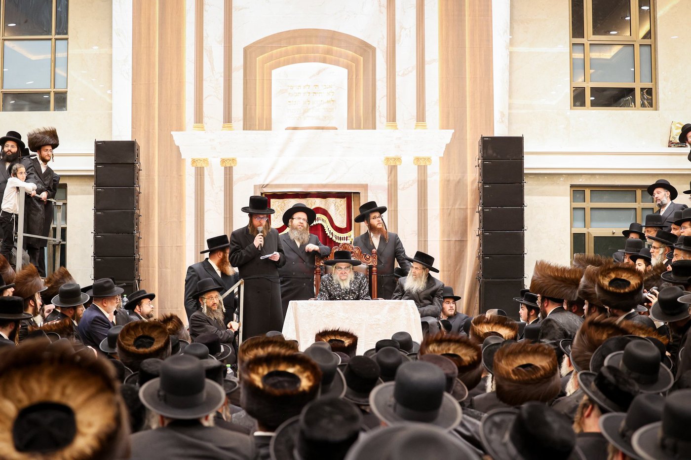 האדמו"ר מסאטמר בביקור בבני ברק