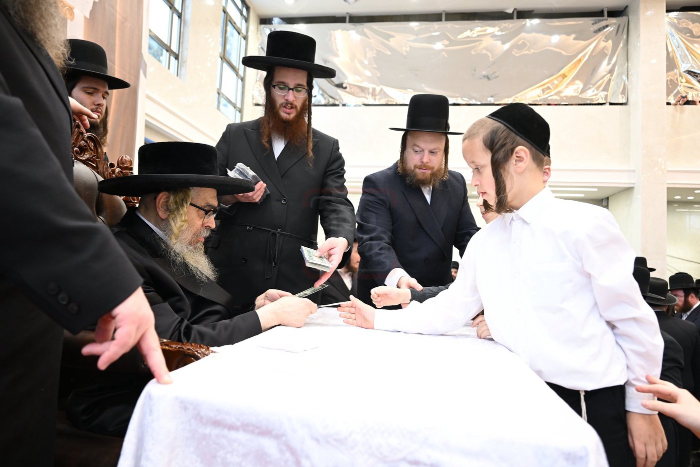 האדמו"ר מסאטמר בביקור בבני ברק