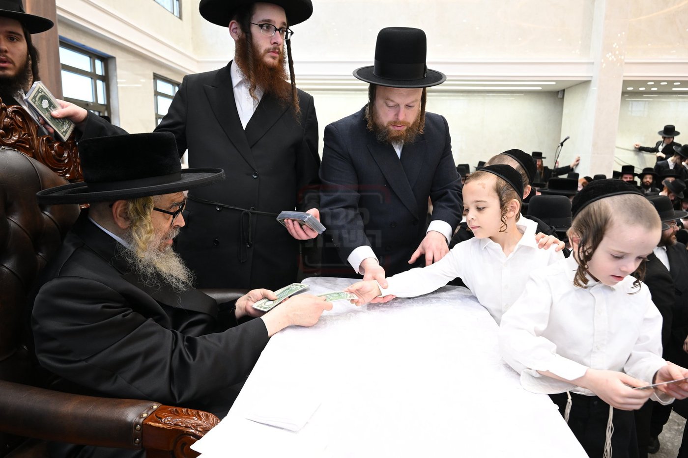 האדמו"ר מסאטמר בביקור בבני ברק